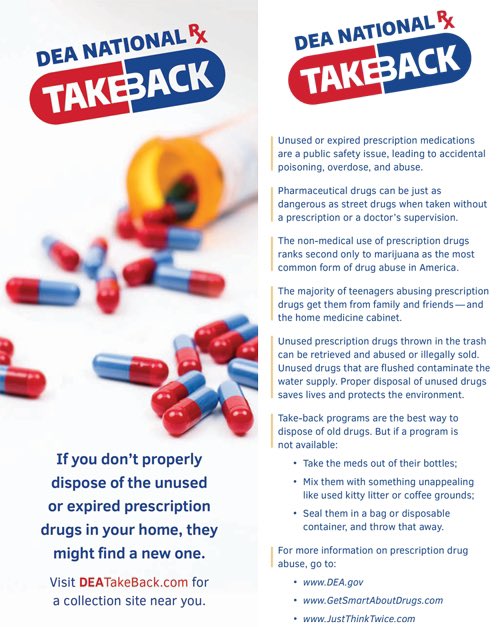 RutherfordPDNJ's tweet photo. The DEA’s Take Back Day events provide an opportunity for Americans to prevent drug addiction and overdose deaths.
We are hosting a collection site: Saturday, October 23, 2021 from 10AM-2PM inside our lobby.
#DEATakeBack #StopTheODs #RutherfordNJ #07070NJ #CommunityPolicing https://t.co/gPhI1qOOx8