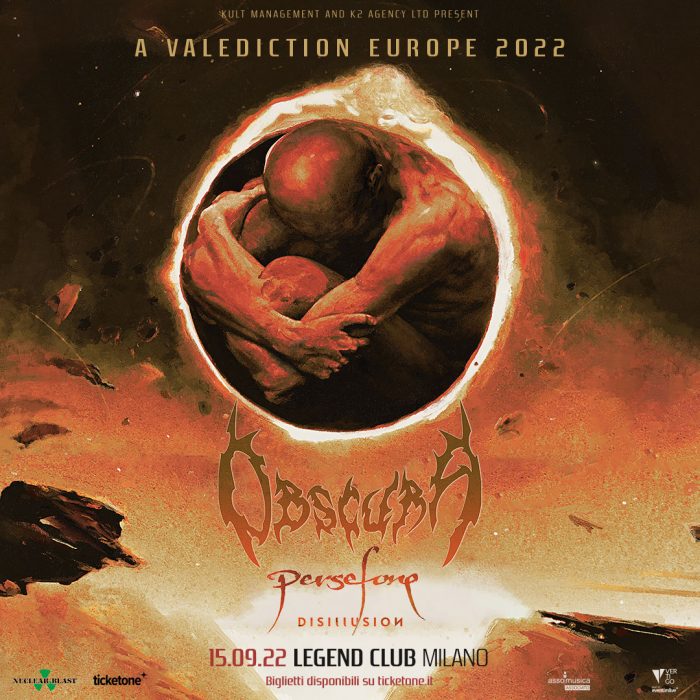 #OBSCURA, #PERSEFONE e #DISILLUSION: posticipata al 2022 la data di Milano <a href="/RealmofObscura/">Obscura</a>  rockrebelmagazine.com/2021/10/14/obs… via @rockrebelmag