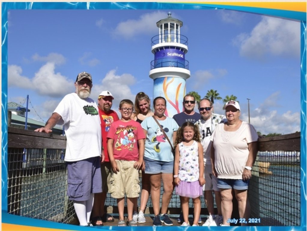 FLivingVideos's tweet photo. My parents started my theme park obsession with @SeaWorld Ohio decades ago. It was nice to have them finally visit #Orlando and show them a whole new #SeaWorld experience! 3 generations in this picture! They all had a blast! Thanks! 
#ExploreFlorida #LoveFL #Family #Passholder https://t.co/DP7JReRUkX