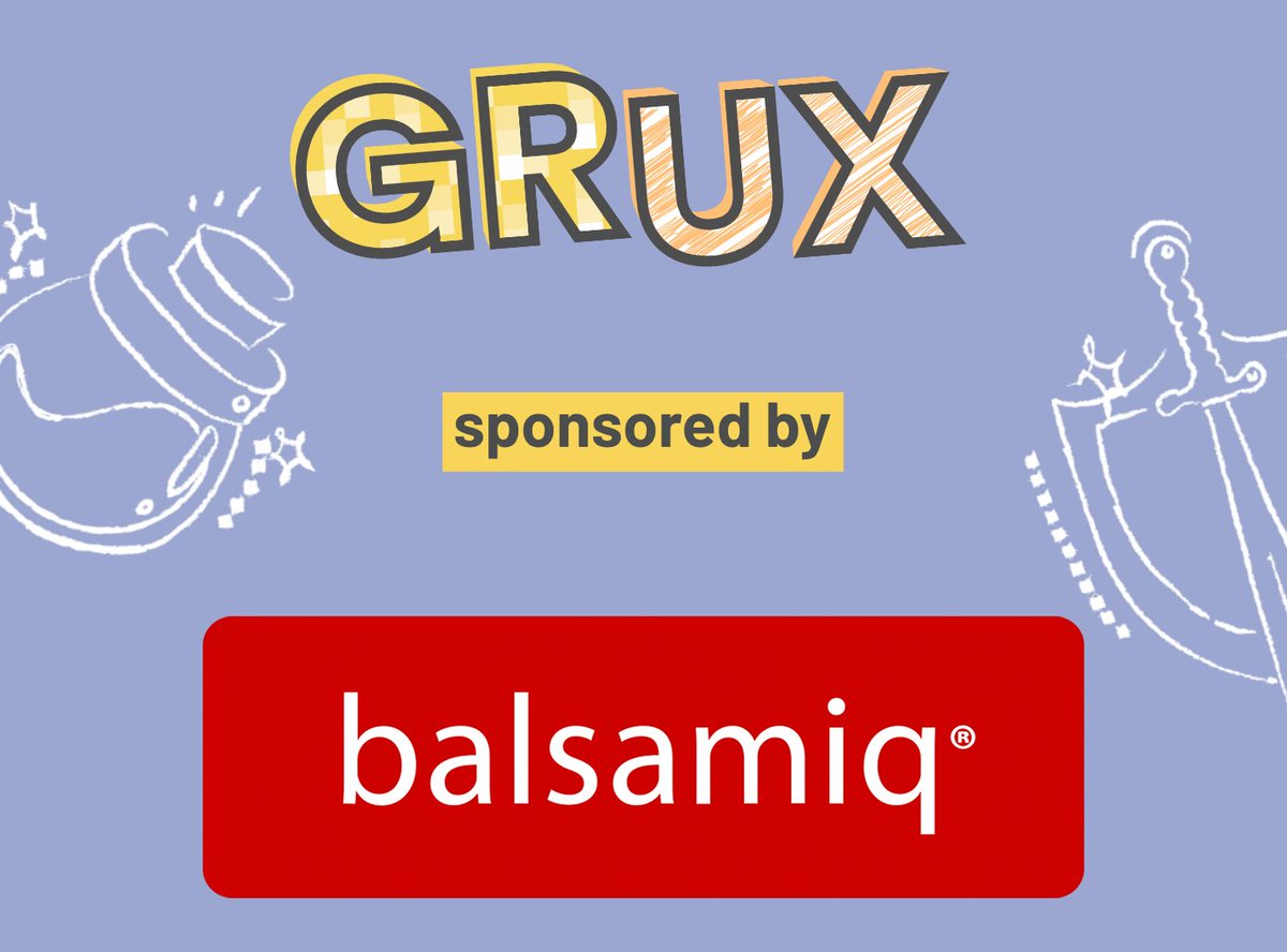 GRUX Online is coming on Nov 19th 

Our sponsor <a href="/balsamiq/">Balsamiq</a> allows us to keep it completely of charge!

Balsamiq is the industry-standard for rapid low-fidelity wireframing

Find out more about the conference, including full schedule at gruxonline.com