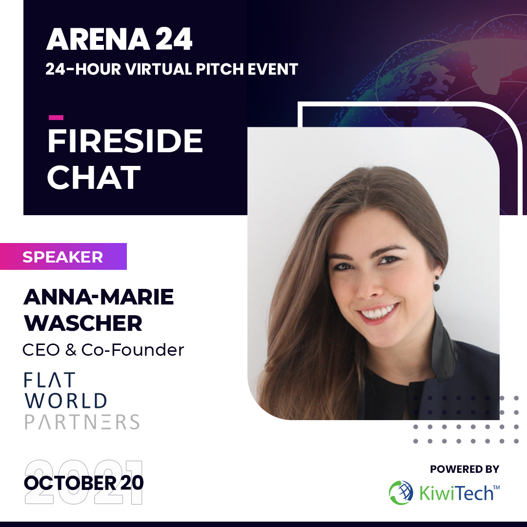 Arena_Platform's tweet photo. Thrilled to welcome Anna-Marie Wascher, CEO and Co-founder of Flat World Partners, as a speaker at one of the fireside chats on October 20 at #ARENA24 - the biggest startup pitch event of the year!

Register today:https://t.co/RpUpXo2Z5P

#opportunity #startups #founders #growth https://t.co/Y2vqJnhepn
