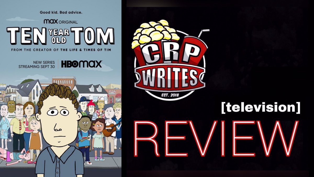 “@stevedildarian is back with a fury and brings along with him the same energy he brought to THE LIFE AND TIMES OF TIM nearly a decade ago… but maybe it’s time this comedy reached its true audience.”

Our #TenYearOldTom REVIEW (Written by Connor Petrey): crpwrites.com/tenyearoldtomt…