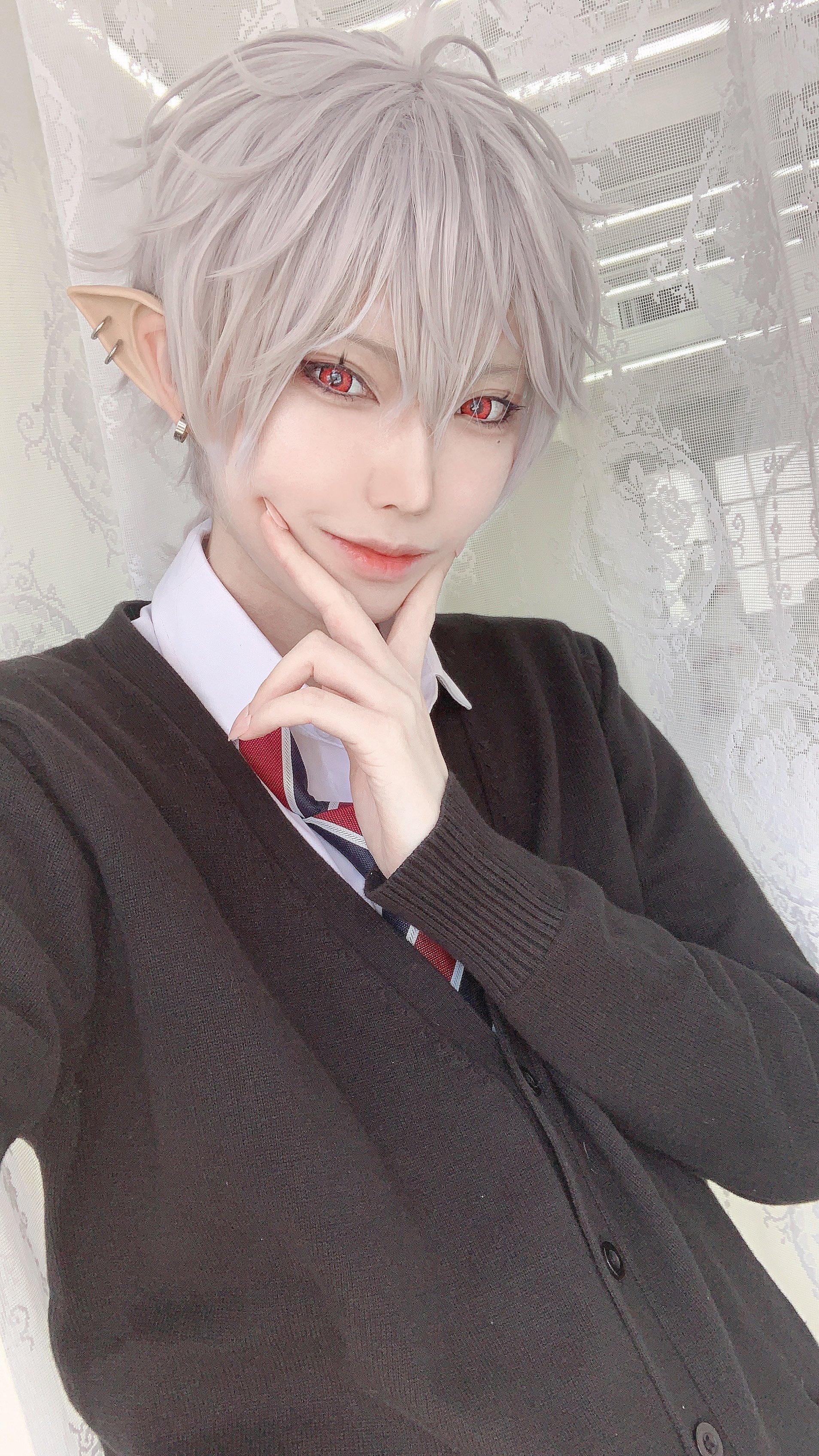 にじさんじ 叶 チョコカノ 致し方 コスプレ ウィッグ
