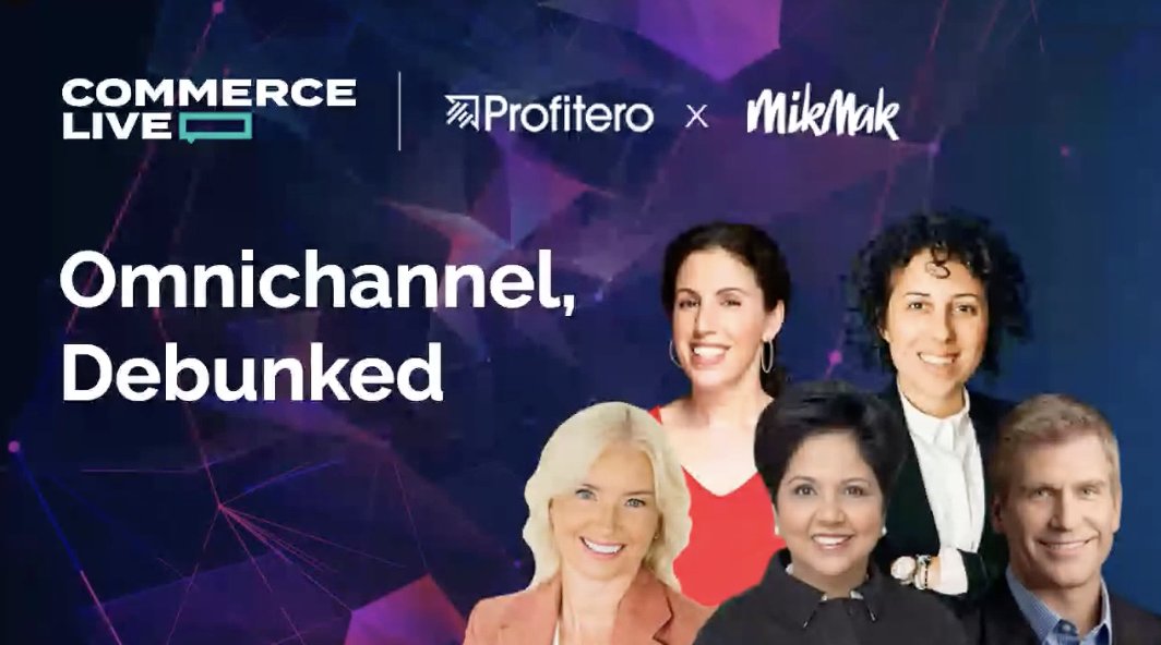 Profitero's tweet image. It's day two of #CommerceLive! We are kicking off with a keynote from @KirklPerry, President and CEO of @iriworldwide gocommercelive.com