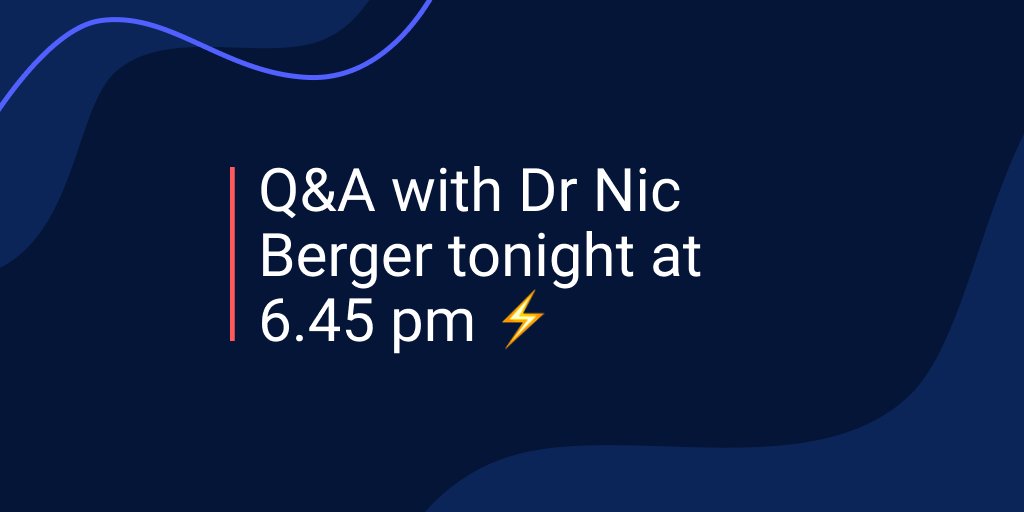 Tonight with <a href="/DrNicBerger/">Nicolas Berger</a> we're running a Q&amp;A for Spoked riders that will cover:

1. Nutrition on the bike - should you do anything different this winter?
2. Sleep trackers - should you use them and is their data useful to you?
3. Recovery - why it's so important?