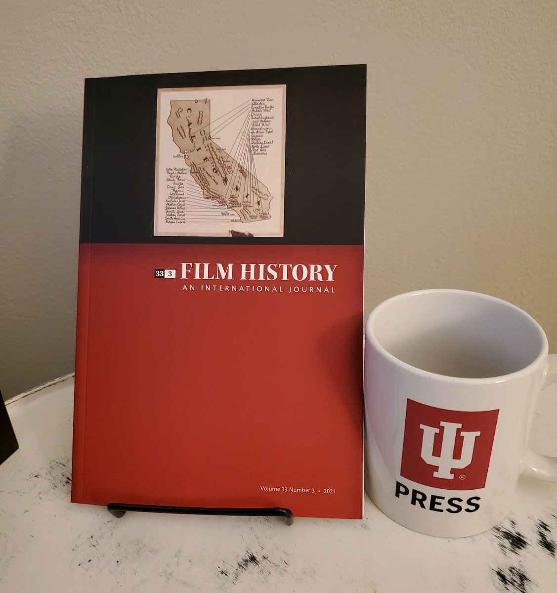 Access current research in your field @IUPJournals with Film History, V33, #3, Fall 2021. In this issue: Motion-Picture Mappaemundi: On Location Cartography in California. For more info: iupress.org/journals/filmh…