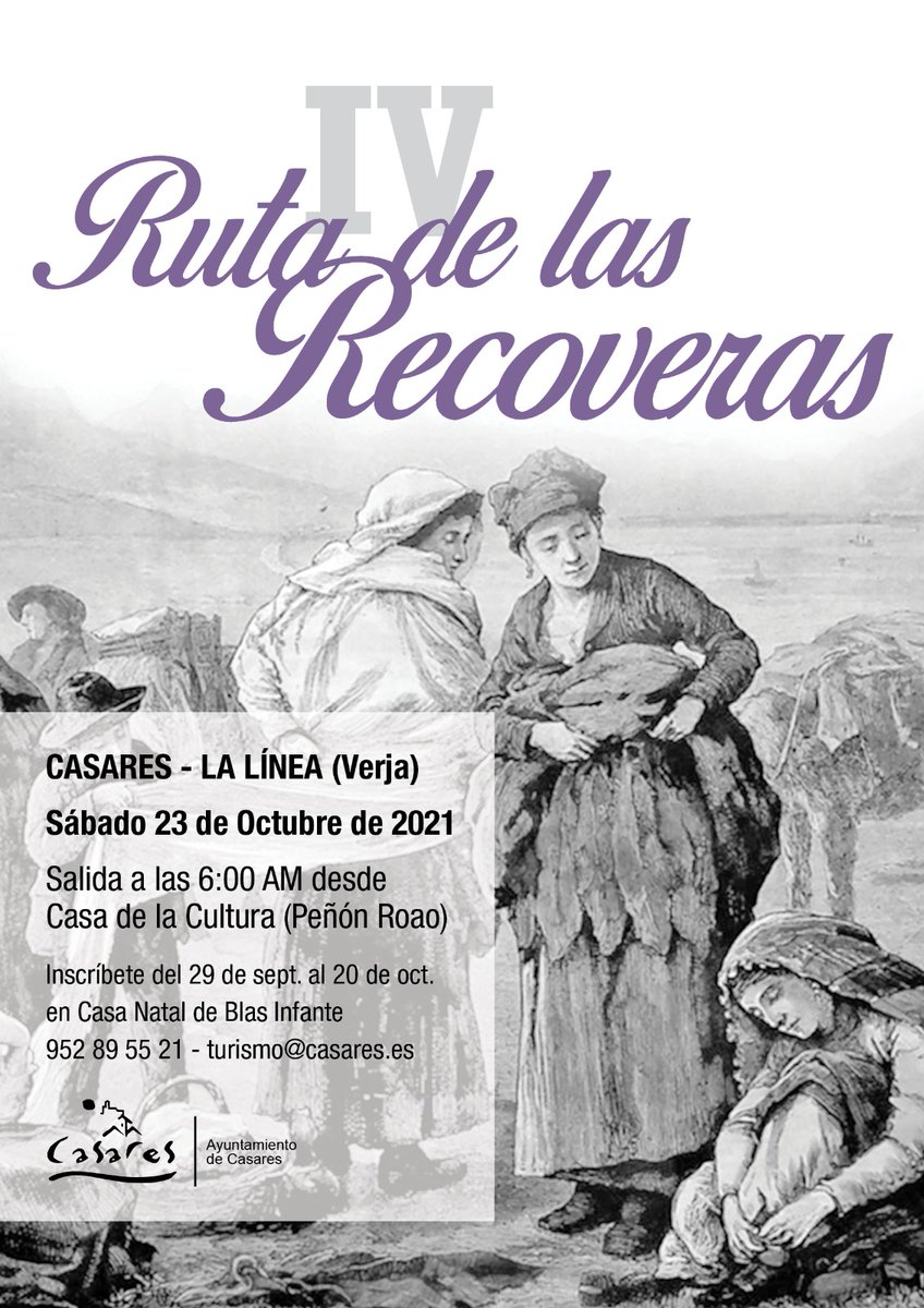 Sábado 23 de Octubre
IV Ruta de las Recoveras