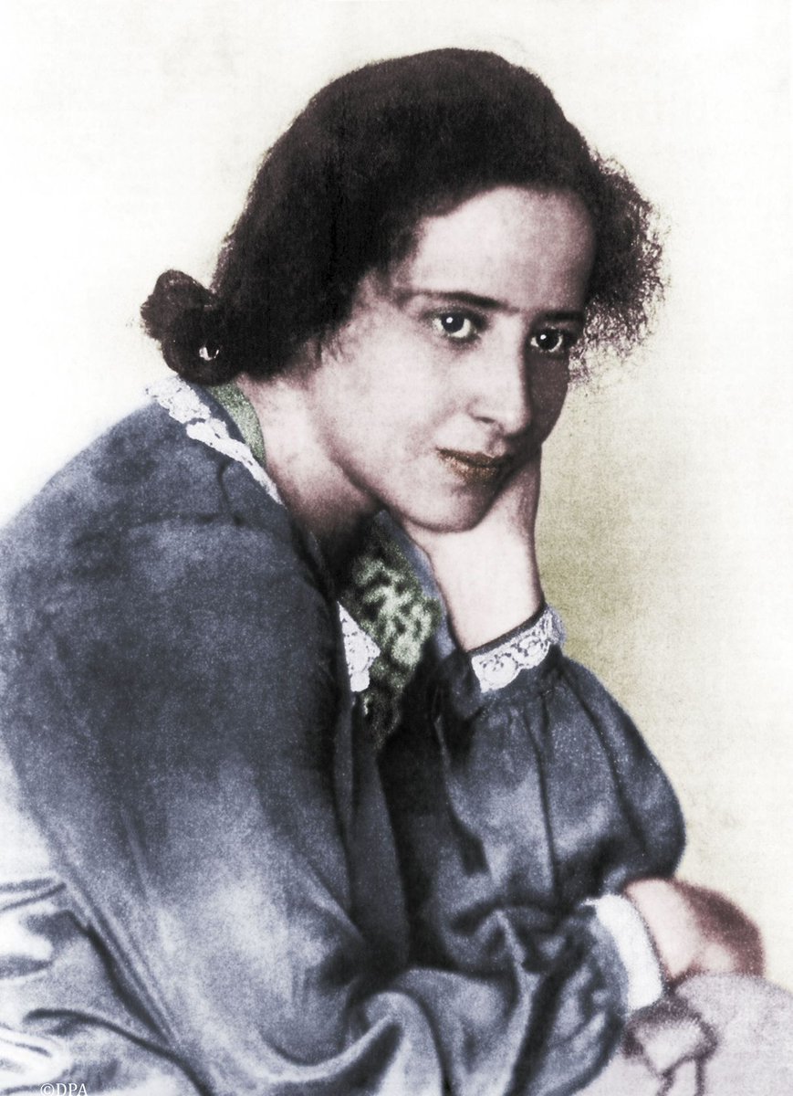 GermanyinUSA's tweet image. Hannah Arendt was born #OnThisDay in 1906. A German Jew who escaped to the US in 1941 and became an American, she was known for the concept of the “banality of evil”- that wrong can be perpetrated by ordinary citizens, a realization that demands our constant vigilance.