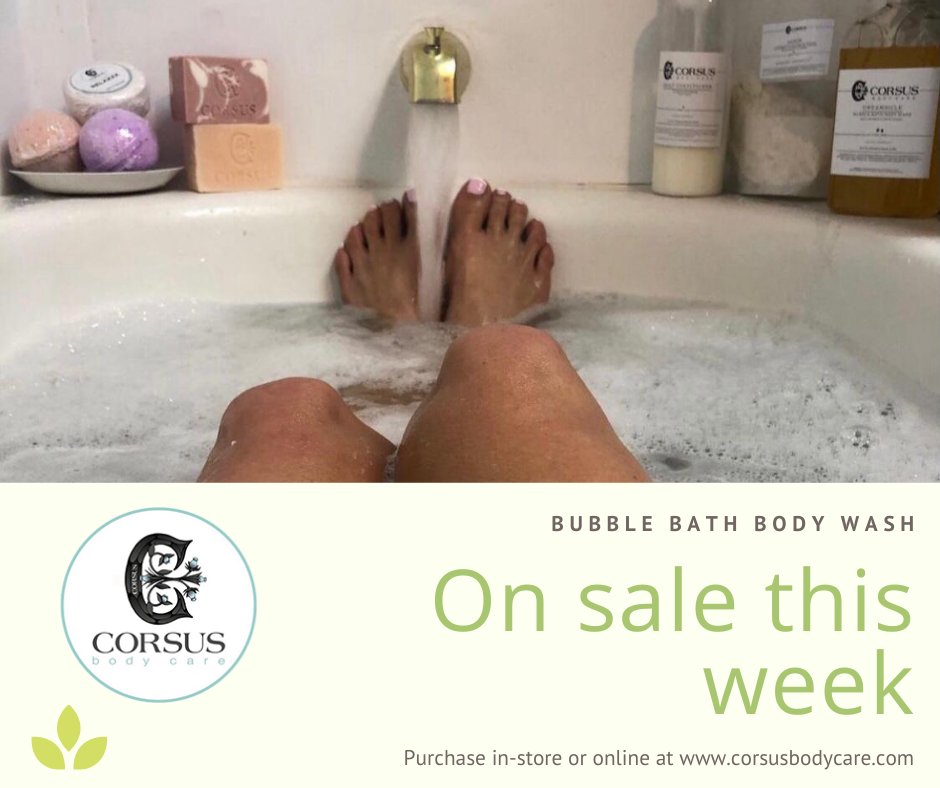 CorsusBodyCare's tweet photo. It's a bubble bath and body wash sale on now until Thursday, October 21!
💘 Smooth Velvet💘
💘Envy💘
💘Glow💘
💘Dreamsicle💘
💘Cupid Fizz💘
💘Summer Lovin💘
💘Smooth Velvet💘
Sale on in-store only at 20617 Maple Crescent, Maple Ridge
https://t.co/HEp5gkift0
#Vancouver #MapleRidge https://t.co/usvDH6bN5k