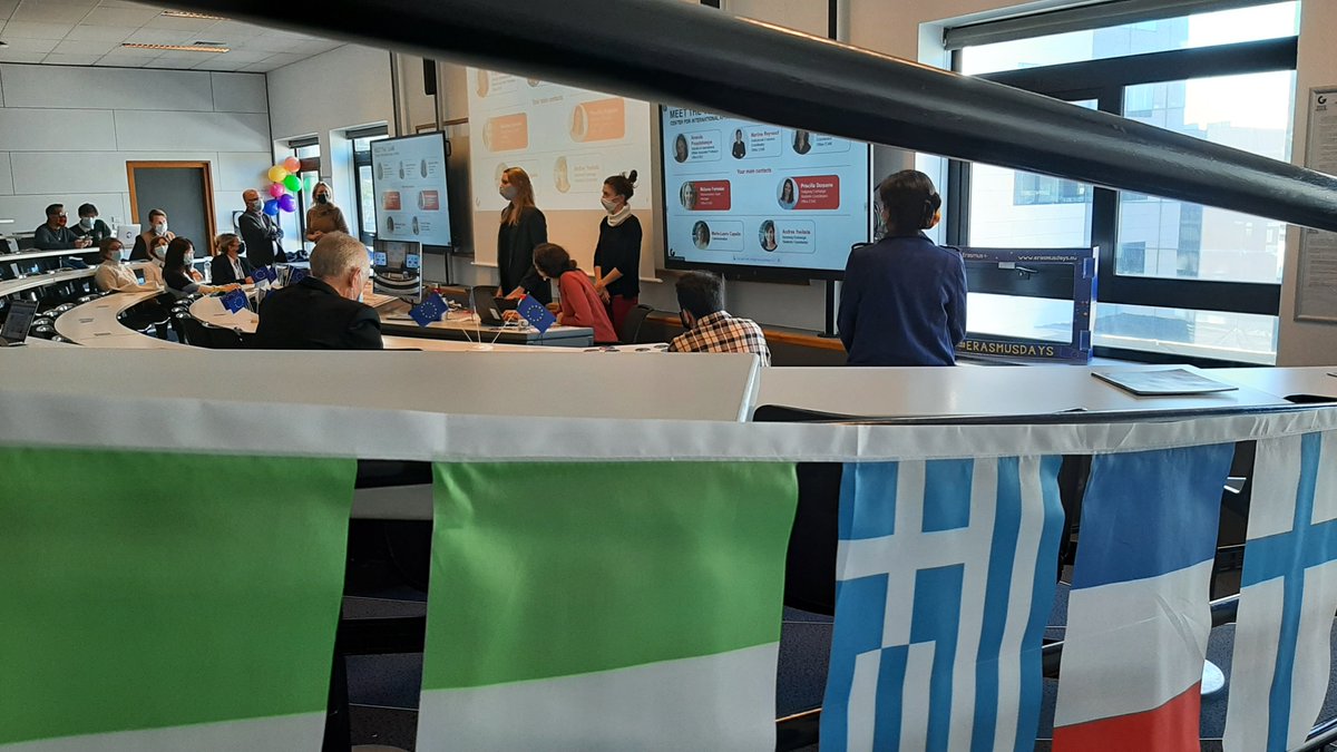 We are celebrating #ErasmusDays2021! meet and greet interactive session focused on international students' experiences and new opportunities ahead.