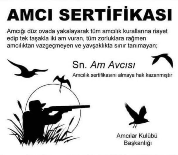 sertifikalılar burda mı?