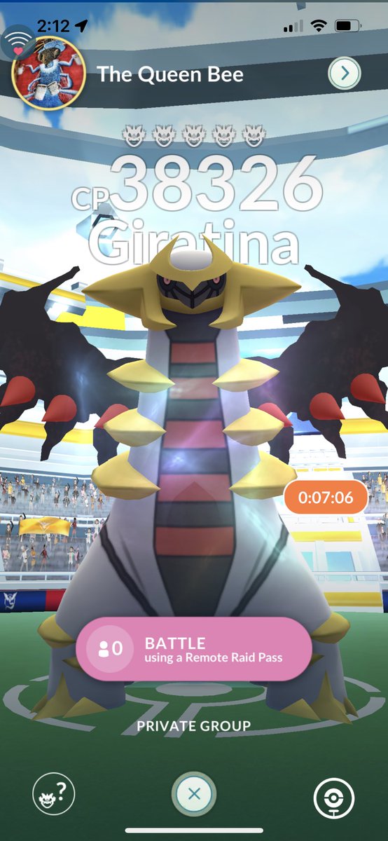Letsnotdonames's tweet photo. Giratina raid now! Add me 0490 3387 2872. 
BE ONLINE! 
#pokemongo #pokemongoraid #pokemongoraids #giratinaraid #Giratina https://t.co/3RS9uK0tSN