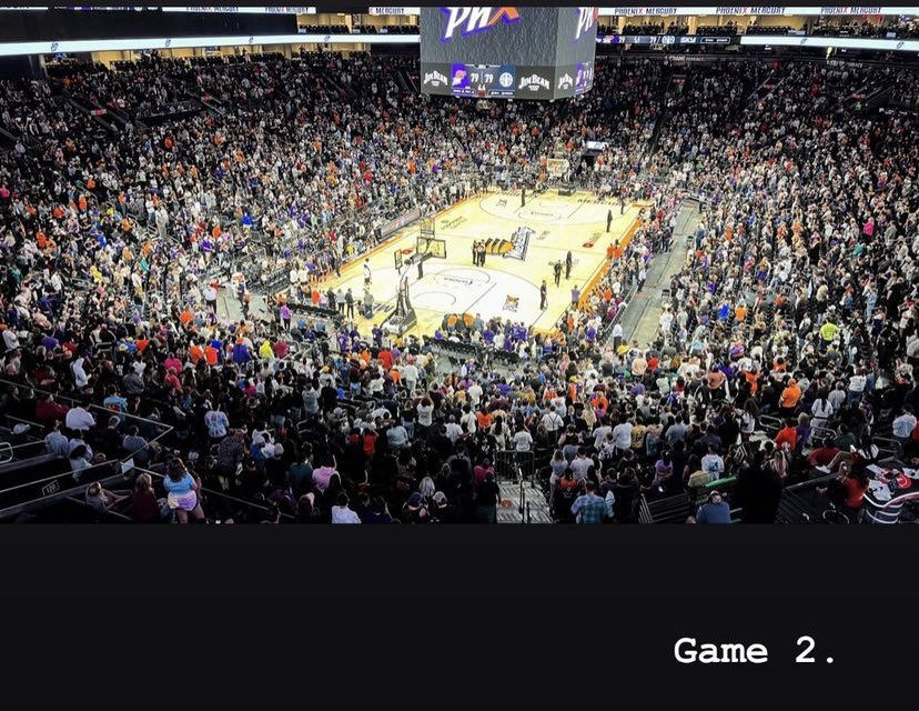 If you build it they will come. 
@wnba 
<a href="/PhoenixMercury/">Phoenix Mercury</a> Game 2