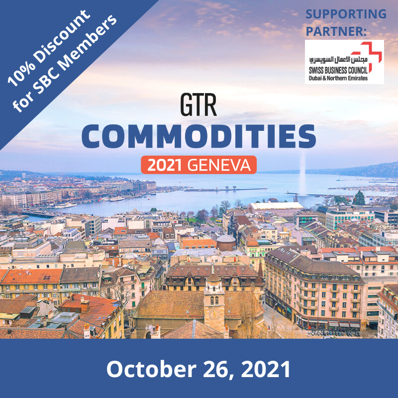 swissbcuae's tweet photo. Get 10% discount as an SBC member to attend the GTR Commodities, the premier gathering for the global commodity financing sector, will return to Geneva on October 26, 2021. More details on: https://t.co/KqWDi5mmmG
.
#GTRCommodities #Commodities #TradeFinance @gtreview https://t.co/UHf9FcV99u