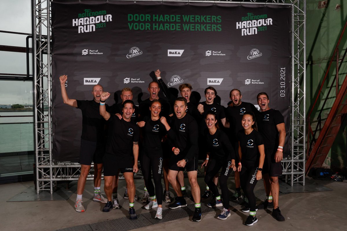 Compass_CIUK's tweet photo. Sunday 3 October it was that time again: straight through the Port of Rotterdam, 10 km, 29 obstacles.

#makingthecomplexsimple #working at #committed #proud
https://t.co/6NBbROQrEn https://t.co/GLUpxUJQQi