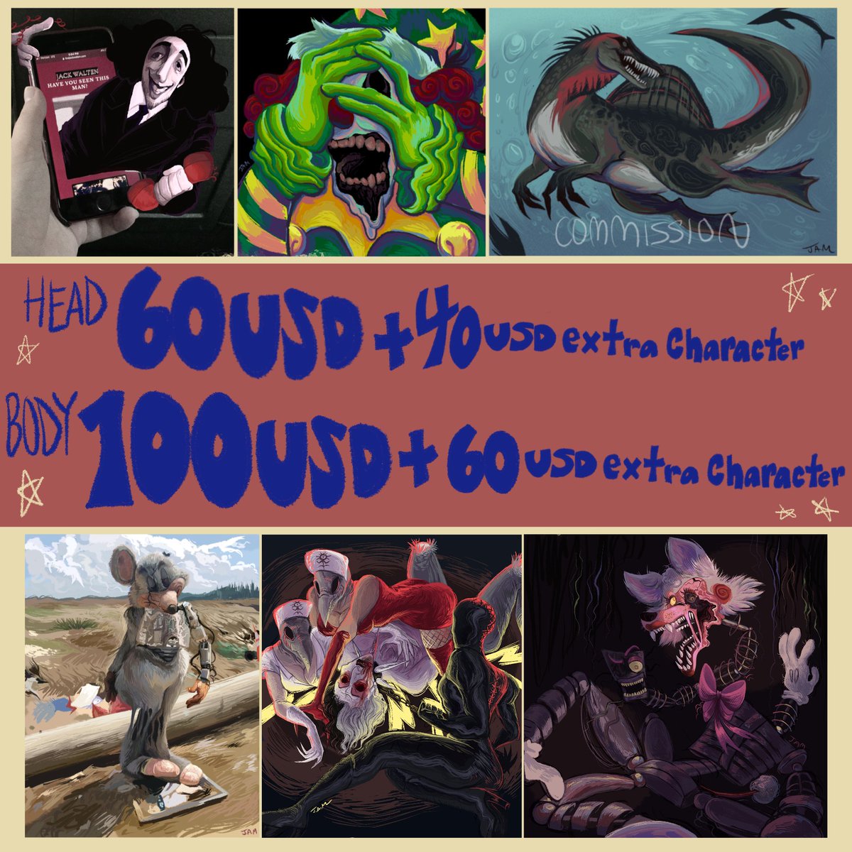 coloronthewallz's tweet photo. Commissions are back open, 5 slots at a time :) shares appreciated! https://t.co/V9PgsYapAe