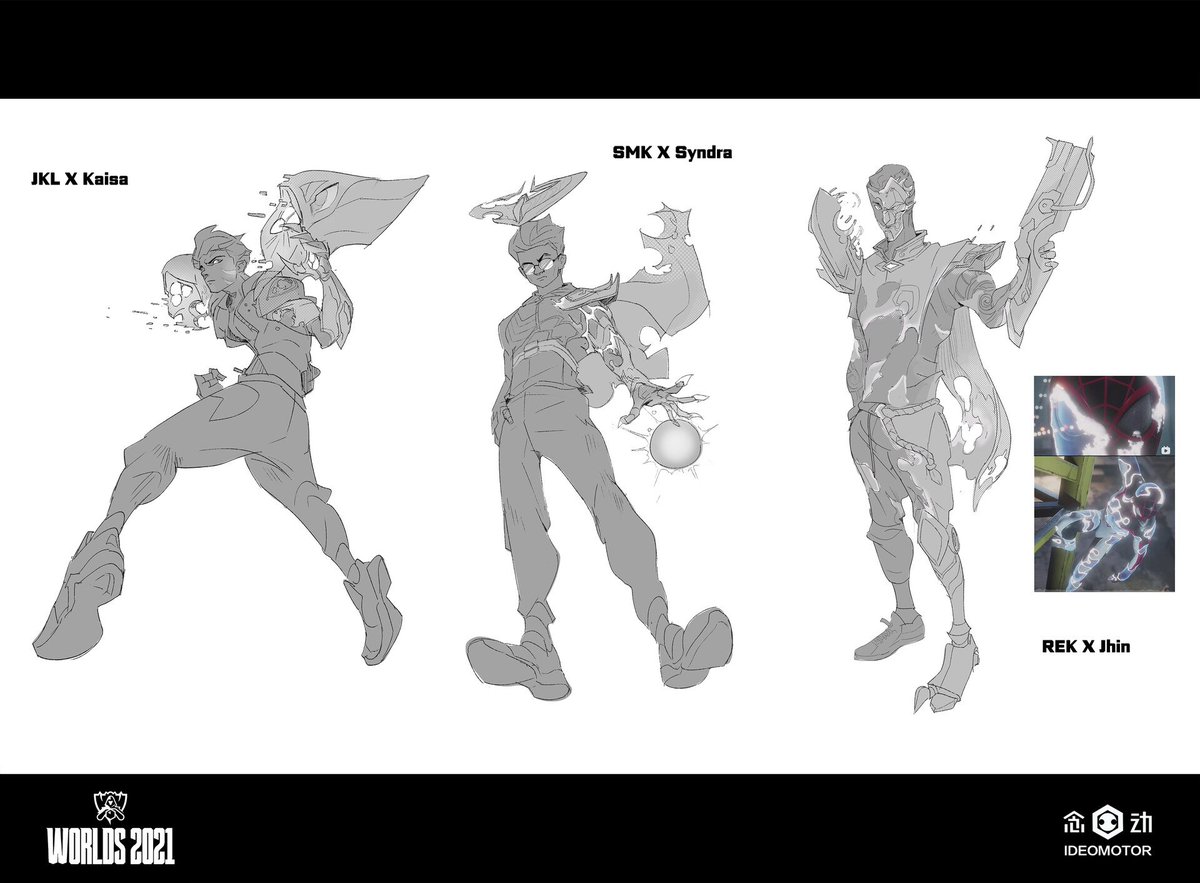 More Rekkles Jhin, JackeyLove Kai'Sa and ShowMaker Syndra Concepts by IDEOMOTOR Studio https://t.co/sEEsBU3xYq 