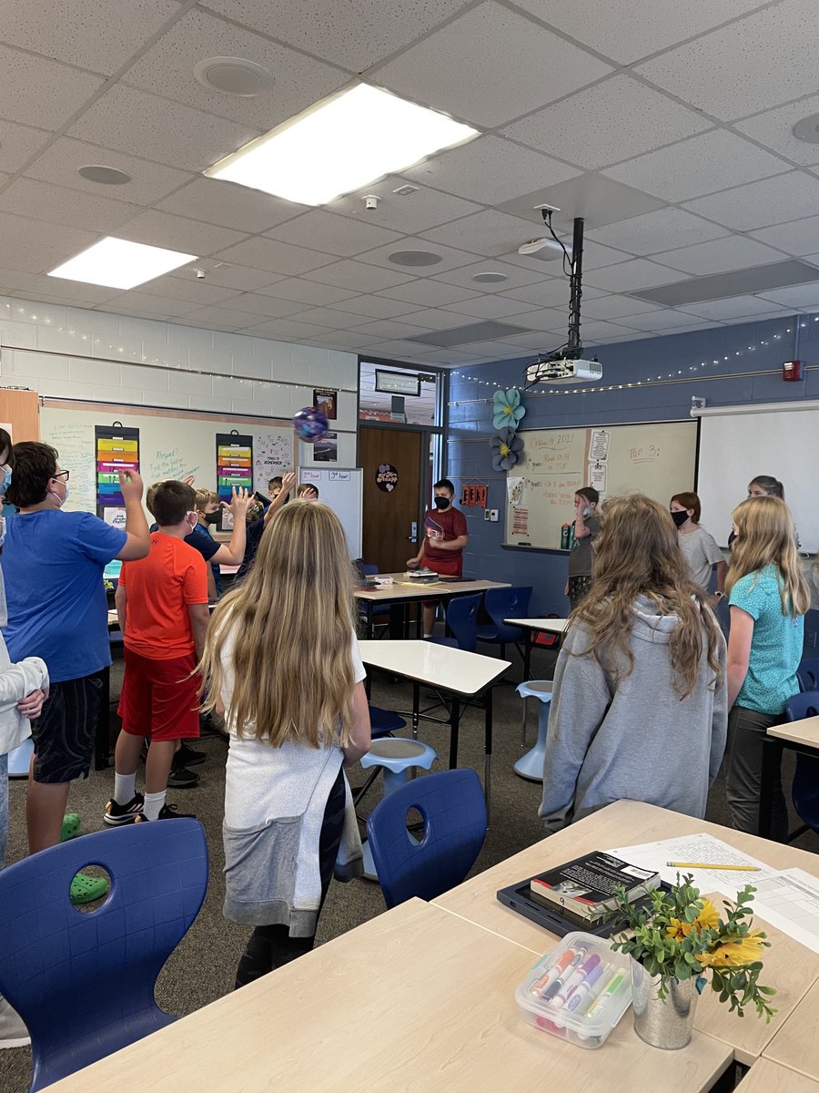 DrJHelber's tweet photo. Mrs. Knupp’s class reviews their reading with a game of silent ball!!! https://t.co/al3kh970hu