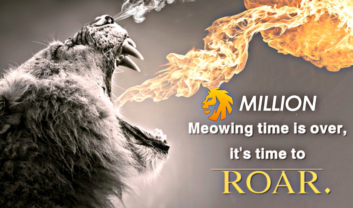 SSavvy83's tweet image. Keep on meowing, until we roar, together!

By then, we will be like @katyperry

#MillionToken #MillionTokenArmy #MillionArmy