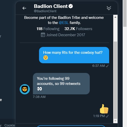 Bekomme bei 99 RTs einen cowboy hat, Gönnt 🤠♥️