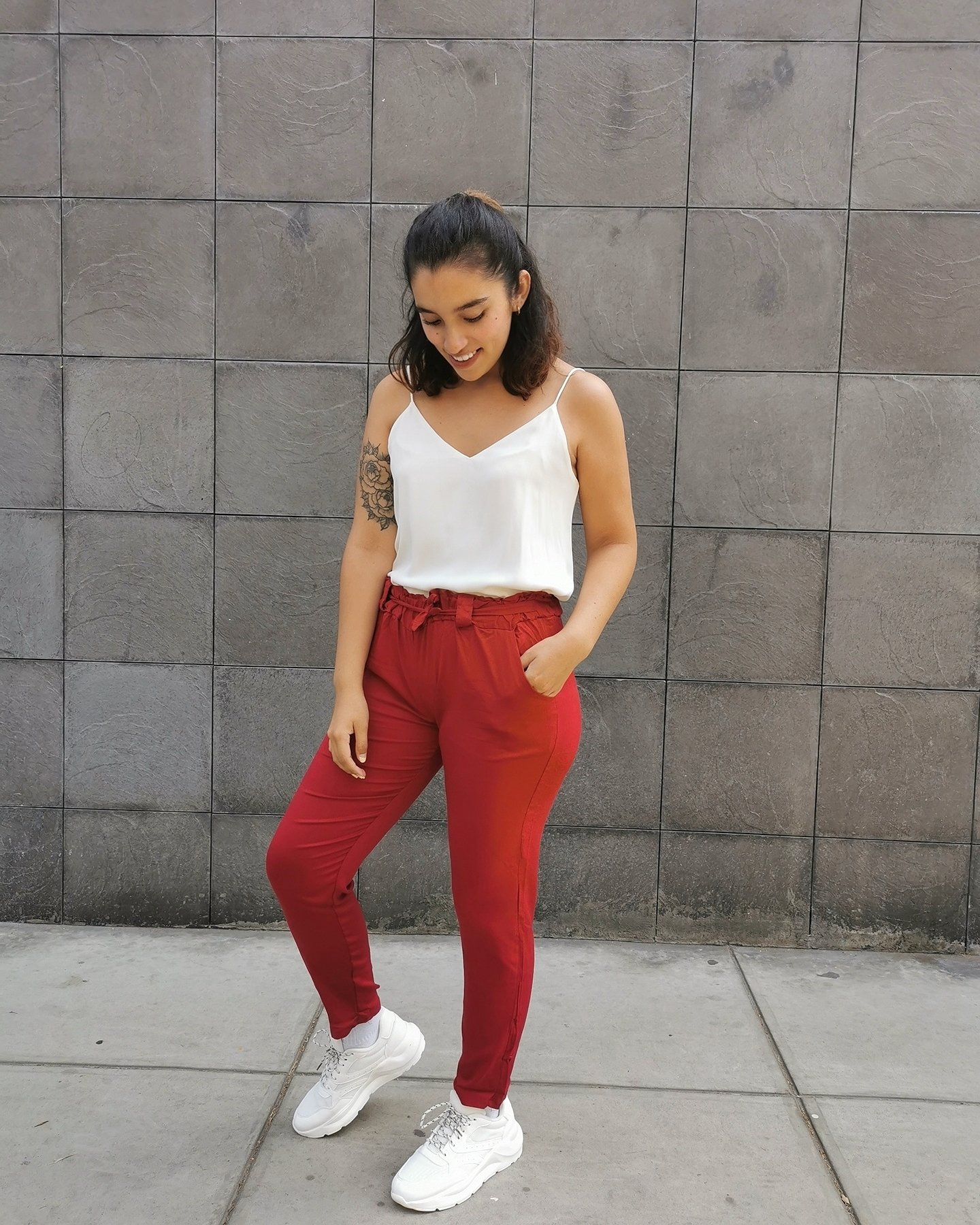 Pantalón chalis sales