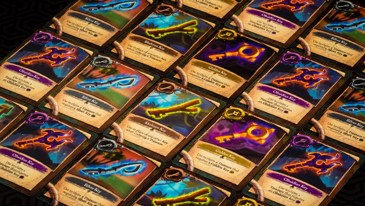 In Forgotten Treasure, there is nothing that a few Keys can't do. Live on Kickstarter now! ttps://bit.ly/FTKickstarter

#kickstarter #forgottentreasuregame #pirategame #boardgame #cardgame #livenow