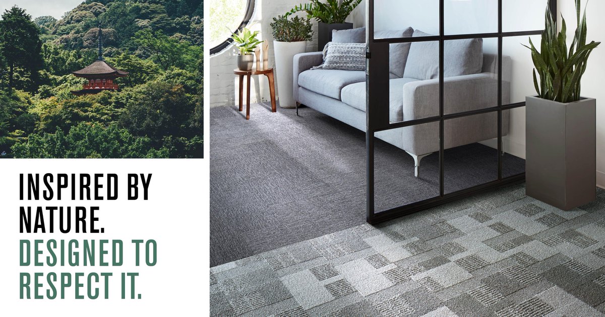 InterfaceInc's tweet photo. Explore our award winning #EmbodiedBeauty collection. It recently received Honorable Mention for Soft Surface Flooring in @MetropolisMag Planet Positive Awards. https://t.co/Eigp9QhjxC https://t.co/rMOHoT2N99