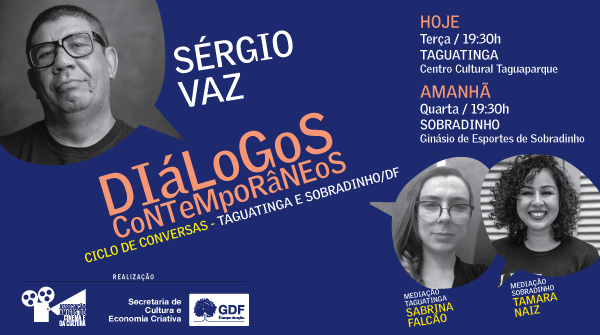 amigoscult's tweet photo. 📖 📖📖
E hoje é dia de:
"A LITERATURA QUE VEM DA PERIFERIA" com o poeta SÉRGIO VAZ
📖 📖📖

Assista tambeem pelo nosso canal do Youtube! 😉

#diálogoscontemporâneos #encontrosliterários #escritorescontemporâneos  #literatura #poesia #sergiovaz #taguatingadf #sobradinhodf https://t.co/sMZS4N2gGo