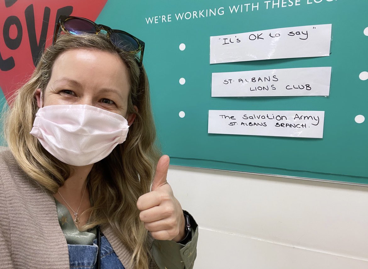 ItsOKToSayUK's tweet photo. Thank you @waitrose for sharing the ♥️ by helping provide counselling, support groups, workshops & more. #waitrose #itsoktosay #MentalHealthMatters #Mentalhealth #community #support https://t.co/oiXfq2Nitn
