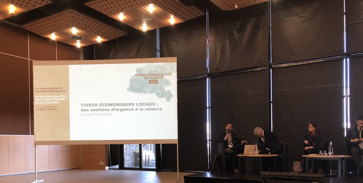 Présence d’<a href="/InitiativeFR/">Initiative France</a> à la 31ème Convention des Intercommunalités de France organisée par @l_AdCF à @ClermontF. La très forte demande d’aides à la création d’entreprises constatée suite à la crise sanitaire par tous les territoires conforte le positionnement de notre #réseau