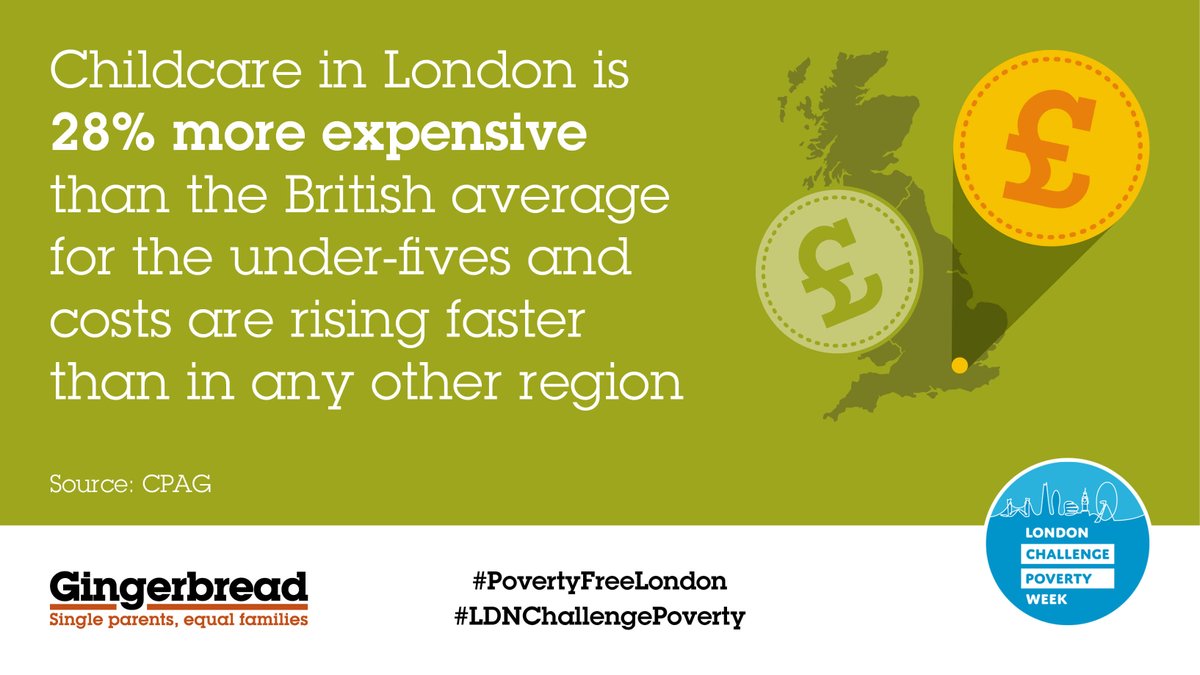 GingerbreadPA's tweet photo. Today we’re looking at childcare.  

Access to affordable childcare is essential for all parents, but particularly single parents who may not have family nearby to help. Sarah told us that being without any form of childcare left her feeling very isolated. https://t.co/9XgbUvRP8l