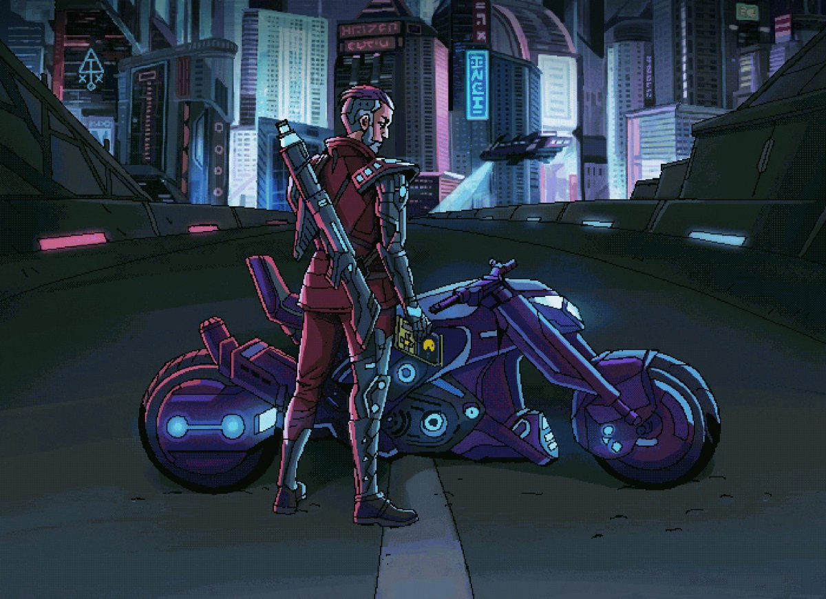 Citizens who are talented turbo bike riders will be given rocket launchers and nano swords next week.

Citizens who are not will be given socks.

Socks have low DPS in Neo Tokyo, even when duel wielded.