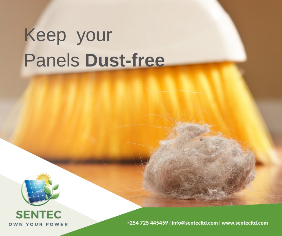 sentec_ltd's tweet photo. PV plant cleaning response ensures that your solar panels are free from dust and other foreign covering for maximum exposure to sunshine and optimized electricity generation.
#SolarEnergy
#ownyourpower
#getconnected https://t.co/pndNIB6HdA