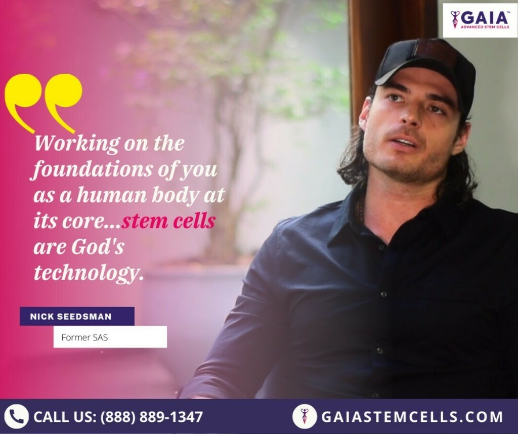 #StemCellTestimonial

See live testimonial from Nick Seedsman, a Veteran (SASR) on how #stemcell saved and changed his life. He launched a Warrior Refit Program to help other veteran received a FREE Stem cell therapy and how GAIA help  with this program
… instagr.am/p/CVAqSrxlxUn/
