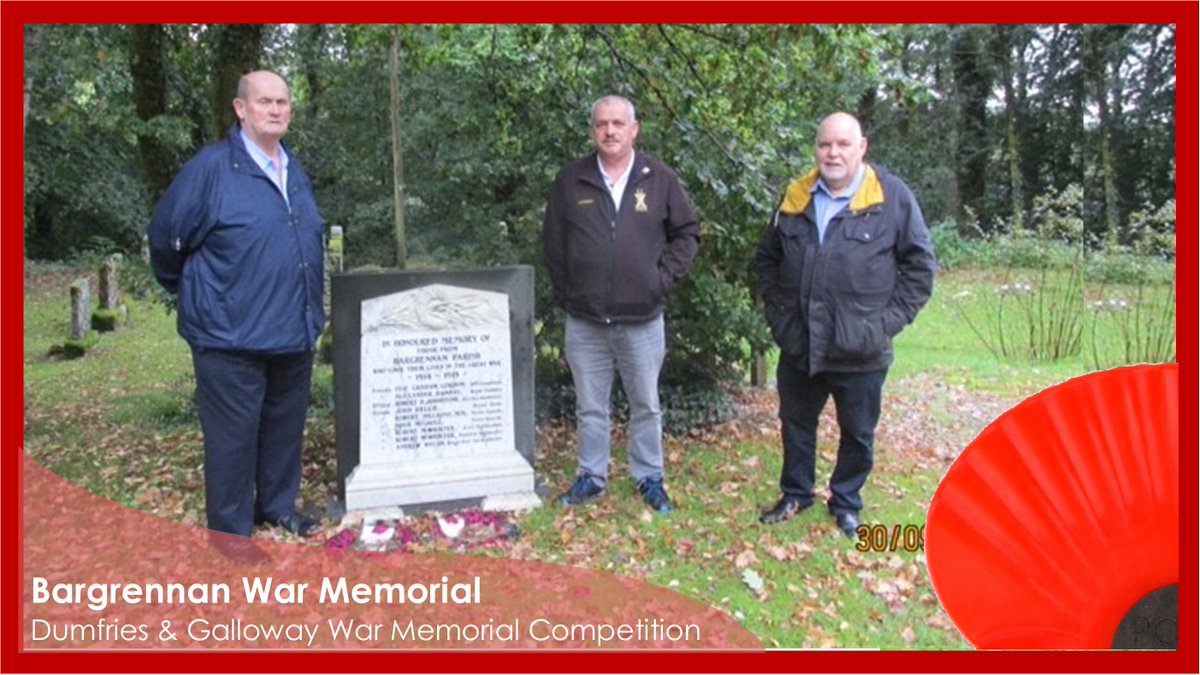 DGCEmpowerment's tweet photo. The judges for @dgcouncil War Memorial Competition are now deliberating... thank you to all of the local groups/volunteers who help maintain these important memorials...🌹 #100Years @LegionScotland #Bargrennan #Glencairn #Closeburn #Kirkconnel https://t.co/HezLaQtYBA