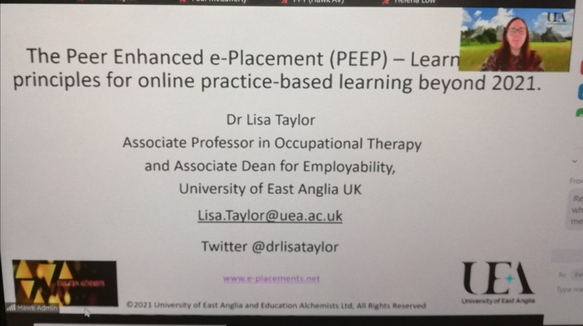 drlisataylor's tweet image. Honoured to be the invited speaker for the main plenary for #JPTL13  International Conference on Practice Teaching &amp;amp; Field Education in Health &amp;amp; Social Work - sharing #PEEPModel learning &amp;amp; principles for online practice-based learning beyond 2021. Thank you for the invitation.