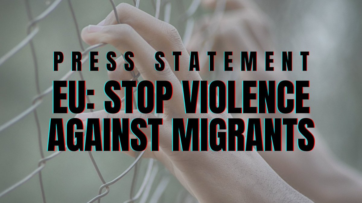 In a new attack against #migrants, Ministers of 12 Member States have called for tougher border measures.

ENAR denounces this latest attempt to further legitimise violence against migrants. Read our statement: enar-eu.org/Statement-ENAR…