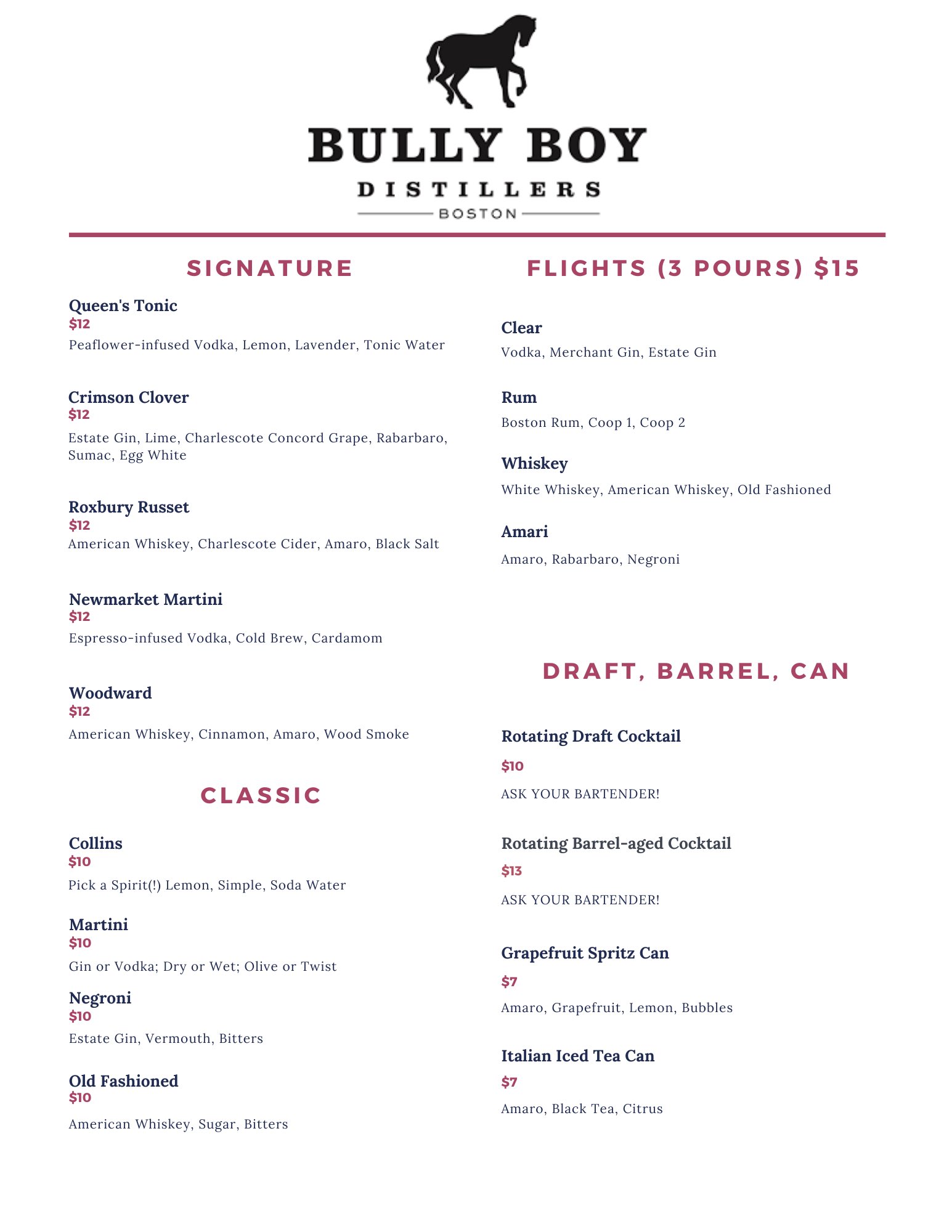 Bully Boy Distillers (@bullyboybooze) / X