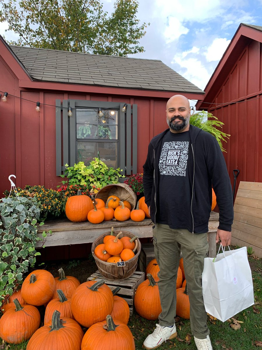 RickMatharu's tweet image. Now the real question is, Pumpkin Spice or Garam Masala?!