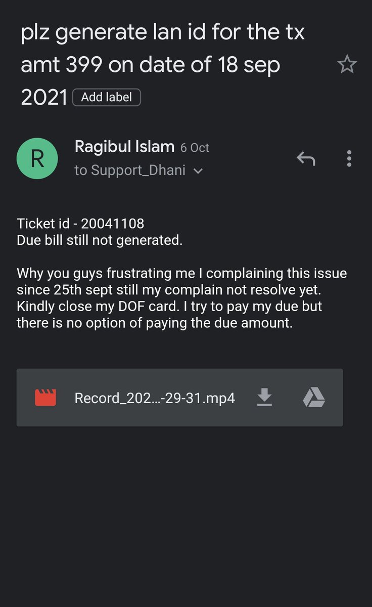 izmaftab's tweet photo. Subscription fee and penalty.
Please @RBIsays look into this matter because @dhanicares scamming many customer for not updating there dues due to which they cant deactivate one freedom and charge them.
Here is the proof which i mail https://t.co/BEWLsjbwkg