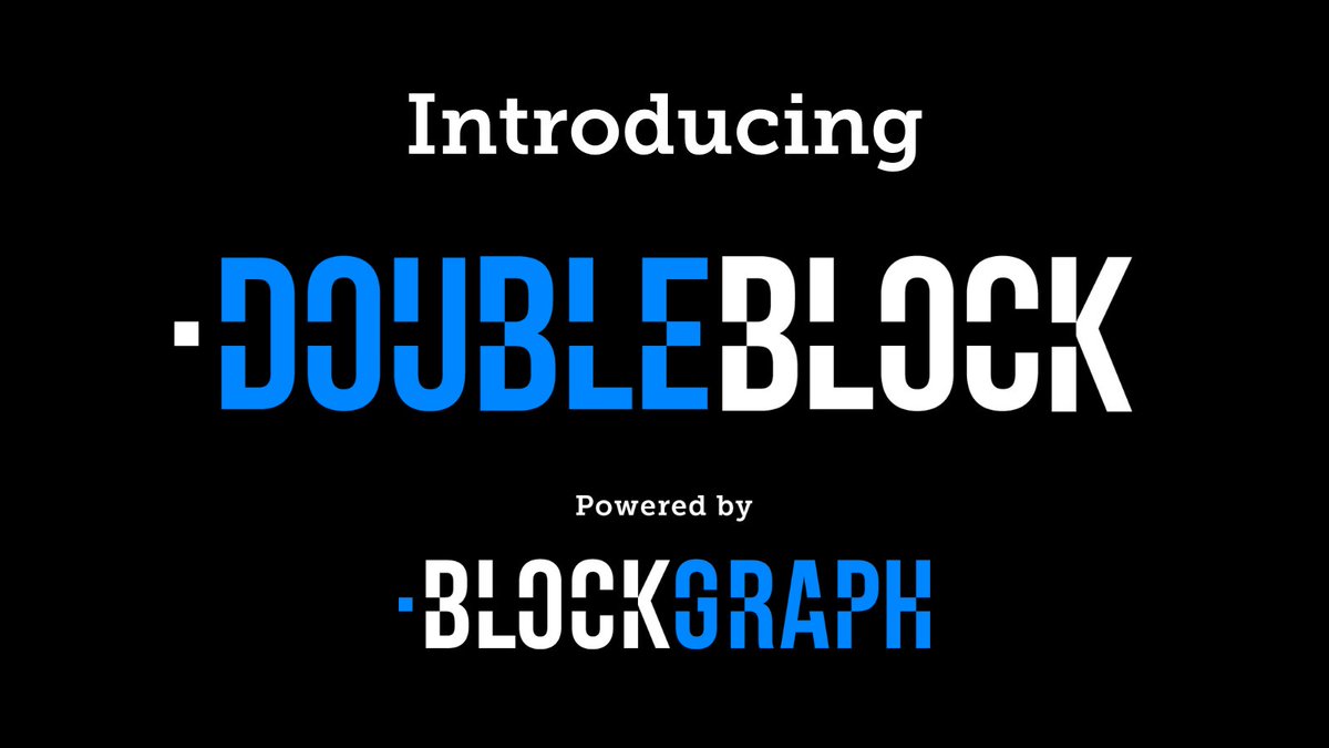 blockgraph's tweet photo. Announcing DoubleBlock, our clean room on demand to fuel the next generation of #TVanalytics. DoubleBlock enables fast, accurate, and flexible data protected insights for data owners. #CTV #IDoS 
https://t.co/MzgcM1oLGy https://t.co/24GhWC4e20