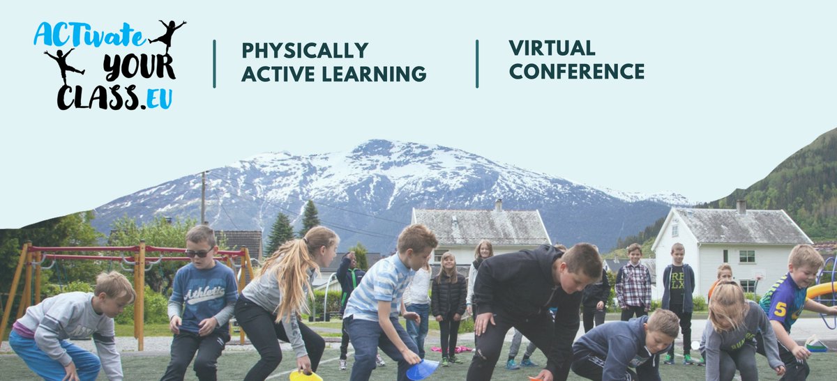 Exciting: ACTivate #PAL #physicallyactivelearning virtual conference is now live. 23rd Nov, 2 sessions, 1) researchers and teacher trainers &amp; 2) teachers. Introducing the ACTivate PAL teacher training curriculum, underpinning research and high-quality PAL practise. 1/3