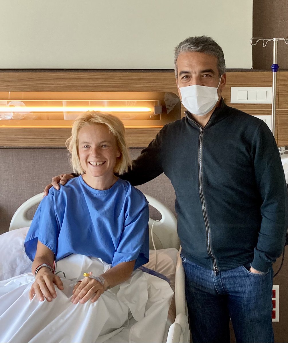 Everest dağına tırmanan ilk kadın Arnavut dağcı Uta İbrahimi (<a href="/UtaIbrahimi/">Uta Ibrahimi</a> ) bugün sağ ayağından ameliyat oldu👍