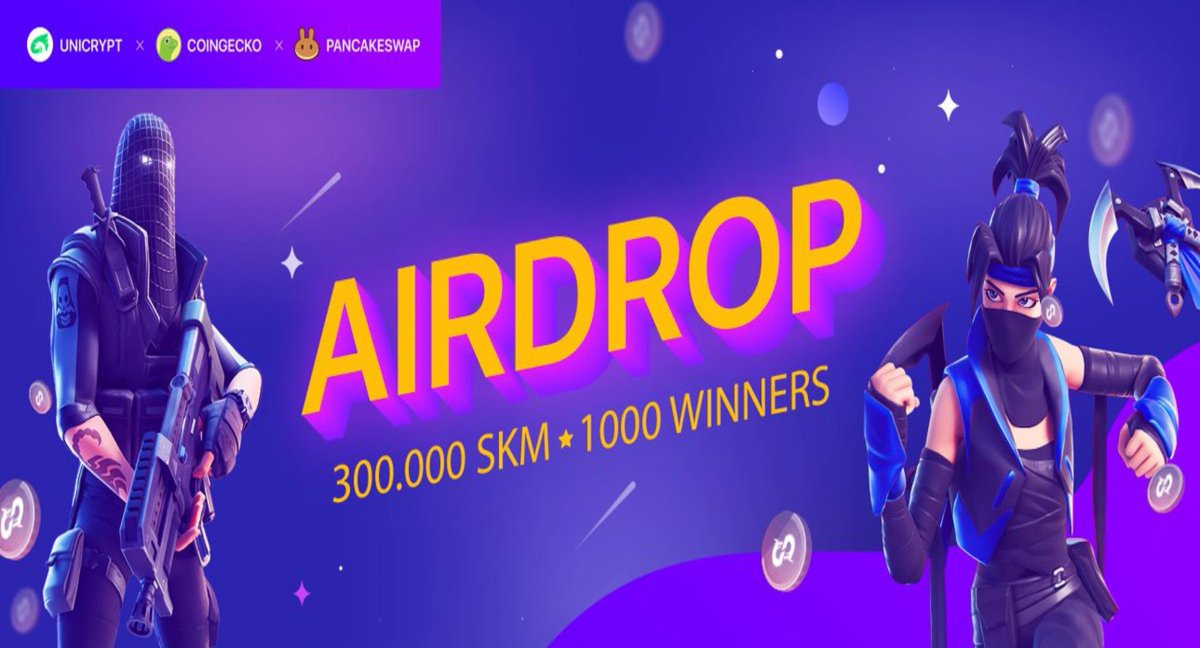 airdropblogs's tweet photo. 🔥 Skirmur #Airdrop (SKM)
⭐️⭐️▪️ 2/3 stars
💰 Total Reward: 300,000 SKM
👥 Referral: no
🏆 Winners: 300 SKM ($20) for 1,000 Random
🚀 Airdrop Link: https://t.co/bPwiutYaFB

• Follow @skirmur
• Like and retweet this Tweet

🌐 About Skirmur: Visit – https://t.co/NxjLkHjZmt https://t.co/8VdSXttBzE