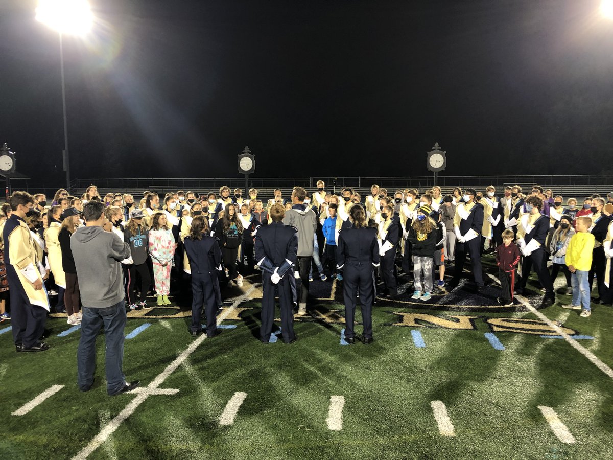We had a great time last night hosting the <a href="/oq_band/">OQ Band</a> and all the other awesome band students from the entire 113A Band Program. We hope you had fun watching our competitive show and then marching with us! We cannot wait to have you in our program in the next few years! #BandIsCool