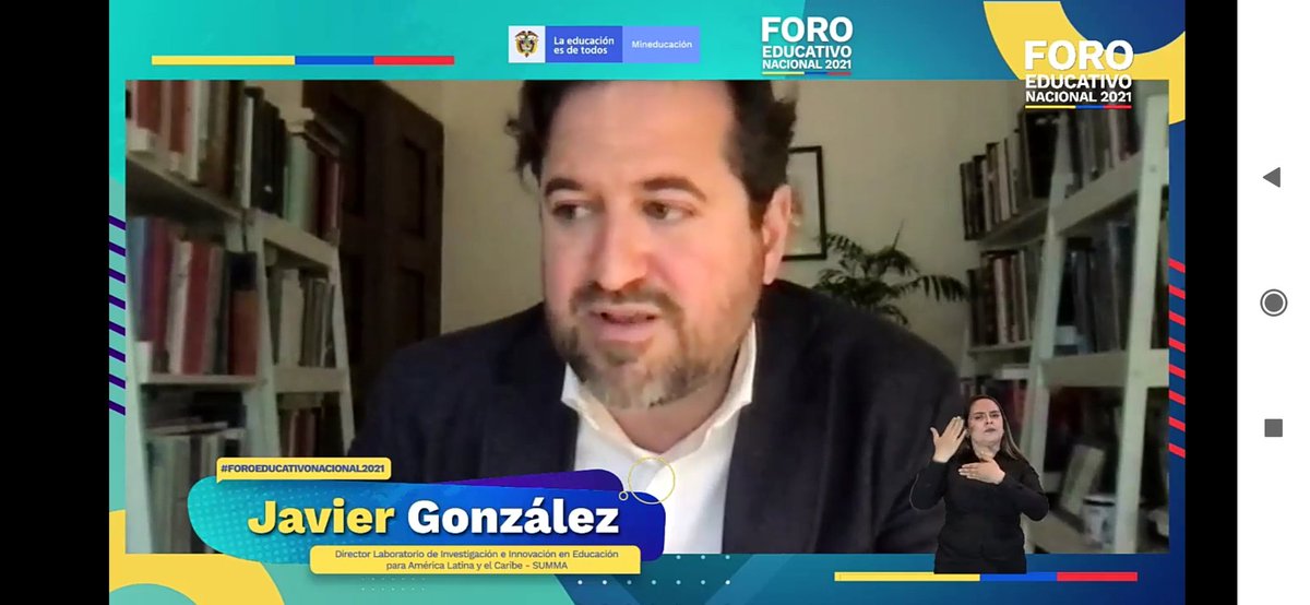 DumarYiceth's tweet photo. Hoy con Javier Gonzáles💪, en el #FEN2021 #ForoEducativoNacional https://t.co/THu8NHbO2O