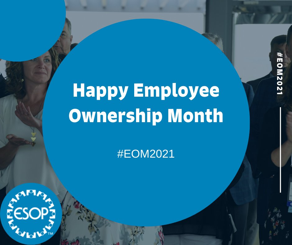 October is Employee Owner Month

Here at Employee Owner University, we are proud to be employee-owned. And want to share our love of employee ownership with others. 

#EmployeeOwned #Employee #EOM2021 #EmployeeOwnerUniversity #EmployeeOwnership