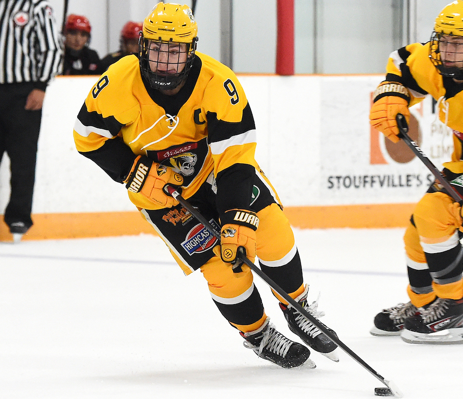 OJHLOfficial's tweet photo. THE CAPTAINS | 'Change of attitude' in Aurora excites Reeve

@TigersJrA hope to return to championship form with young group

📰 ⏬
https://t.co/g7DvmkMBet

By Ron Valentine
📸: @AndyCorneau of @ojhlimages

#leagueofchoice https://t.co/x7bGvGo2ML