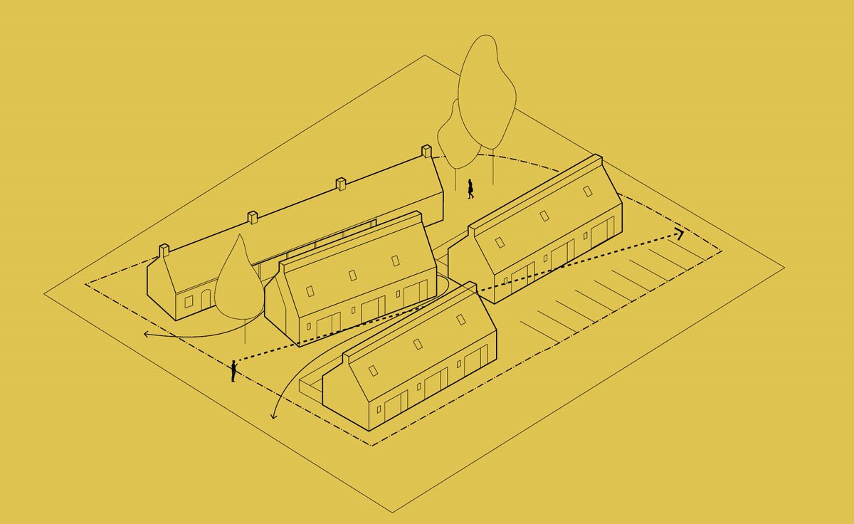 Helaas vallen dorpskernen al te vaak ten prooi aan generieke appartementsgebouwen, die niet bijdragen aan de leef- en ruimtelijke kwaliteit, constateert @CentrumArTur. Het platform publiceert daarom de Toolbox Dorpse Architectuur: architectenweb.nl/n50953
