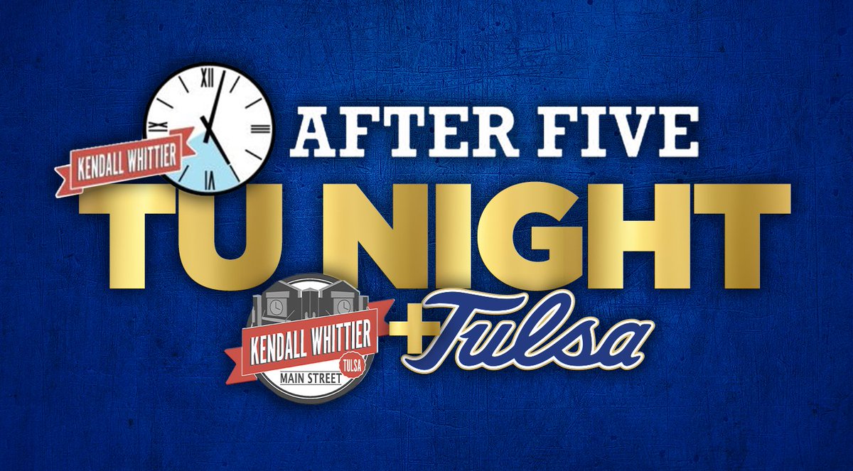 Tulsa Golden Hurricane (@tulsahurricane) on Twitter photo πππππππ! Join us and our @TUWBasketball team at <a href="/historicKWMS/">Kendall Whittier</a> 's ππ³ππ²πΏ ππΆππ²: ππ πππππ© π₯³π₯³There will be great food, drinks, and live music π΅
#TulsaStrong | #LoyalAlwaysTrue πππππππ! Join us and our @TUWBasketball team at <a href="/historicKWMS/">Kendall Whittier</a> 's ππ³ππ²πΏ ππΆππ²: ππ πππππ© π₯³π₯³There will be great food, drinks, and live music π΅
#TulsaStrong | #LoyalAlwaysTrue